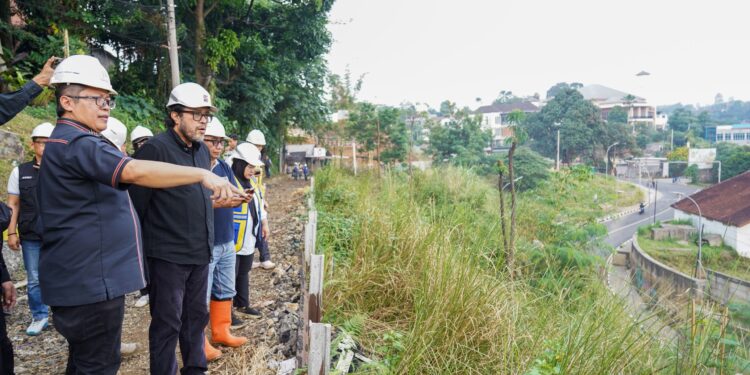 Ono Surono Tinjau Pembangunan Jalan Baru Batutulis Bogor, Proyek Ditarget Rampung Oktober 2026