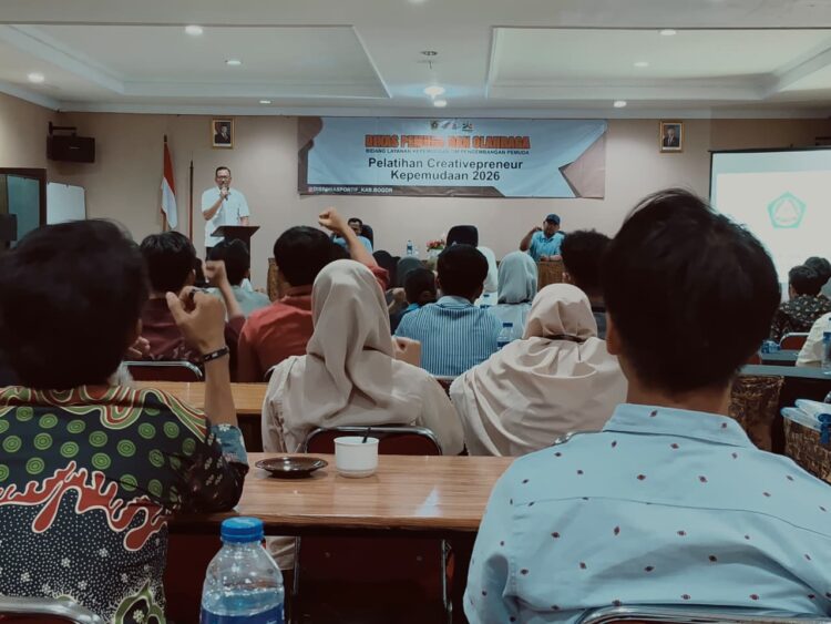 Dispora Kabupaten Bogor Cetak Wirausaha Muda Lewat Pelatihan Creativepreneur