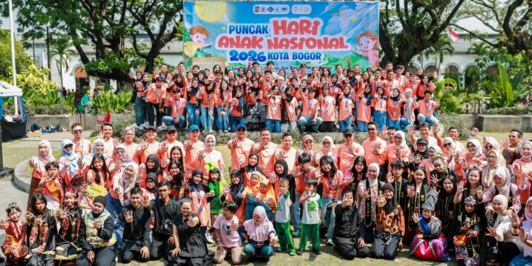 Alun-alun Kota Bogor Jadi Panggung Inklusi Anak pada Puncak HAN 2026