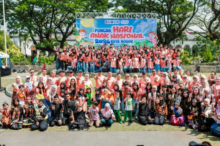 Alun-alun Kota Bogor Jadi Panggung Inklusi Anak pada Puncak HAN 2026