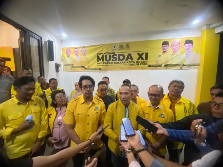 Rusli Prihatevy jadi Calon Tunggal Ketua Golkar Kota Bogor