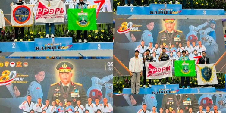 Membanggakan! Atlet Taekwondo PPOPM Kabupaten Bogor Borong 6 Emas di Kapolri Cup 2026, Berikut Daftarnya