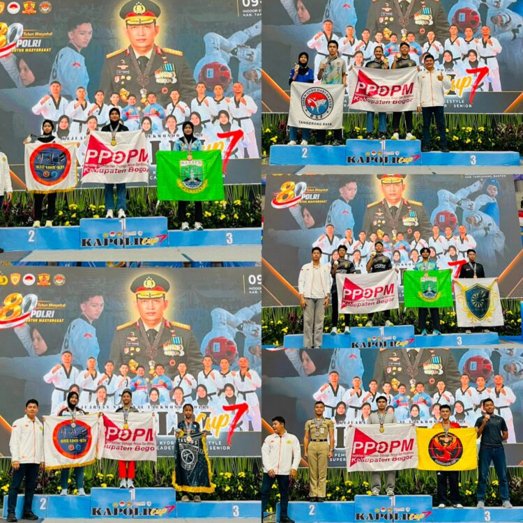 Membanggakan! Atlet Taekwondo PPOPM Kabupaten Bogor Borong 6 Emas di Kapolri Cup 2026, Berikut Daftarnya