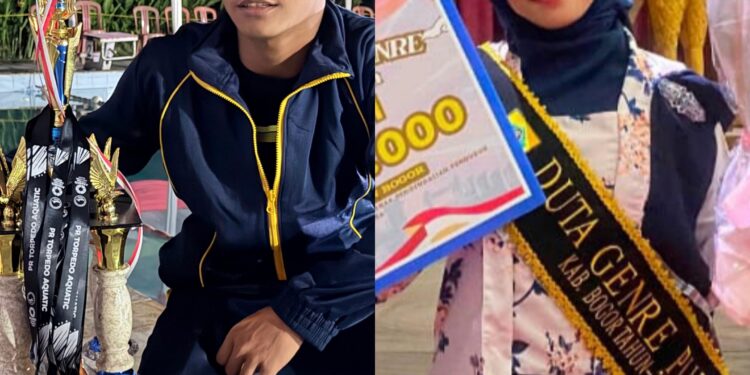 Siswa SMAN 1 Parung Borong Prestasi, Juara Renang Jabar hingga Duta Genre Kabupaten Bogor 2026