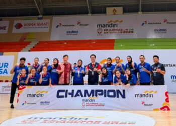 Satria Karadenan Bogor Juara Kejurnas Basket Antarklub U18 Putri 2026, Sapu Bersih Semua Pertandingan