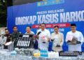 Polres Bogor Bongkar 74 Kasus Narkoba, 95 Tersangka Ditangkap dan Lebih dari 1 Juta Butir OKT Disita