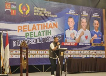 Kejar 100 Medali Emas di Porprov Jabar 2026, KONI Kota Bogor Gembleng Para Pelatih