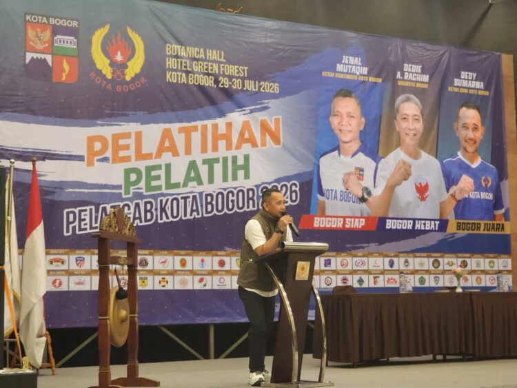 Kejar 100 Medali Emas di Porprov Jabar 2026, KONI Kota Bogor Gembleng Para Pelatih
