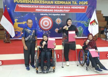 NPCI Kabupaten Bogor Borong 7 Medali di Pusrehab Kemhan Shooting Para Sport 2026, Berikut Daftarnya