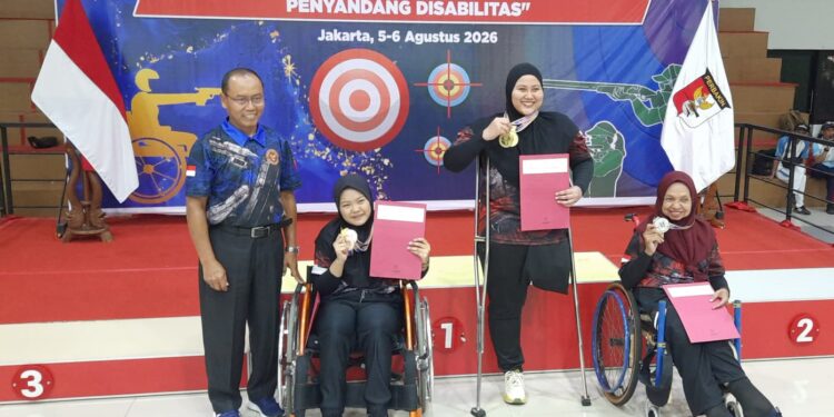 NPCI Kabupaten Bogor Borong 7 Medali di Pusrehab Kemhan Shooting Para Sport 2026, Berikut Daftarnya