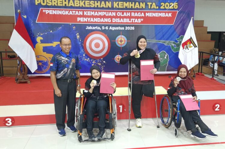 NPCI Kabupaten Bogor Borong 7 Medali di Pusrehab Kemhan Shooting Para Sport 2026, Berikut Daftarnya