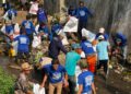 Sungai Cikiam Jasinga Dipenuhi Sampah, Demokrat Kabupaten Bogor Siapkan TPS