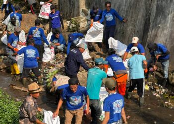 Sungai Cikiam Jasinga Dipenuhi Sampah, Demokrat Kabupaten Bogor Siapkan TPS