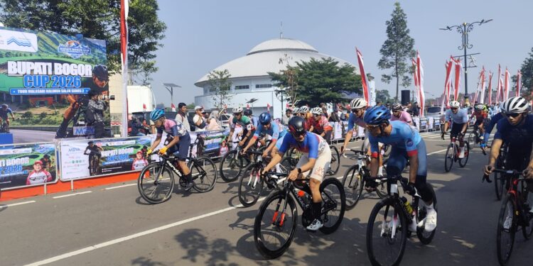 307 Rider dari 18 Provinsi Adu Cepat di Bogor, Bupati Cup 2026 Lanjut ke Malasari