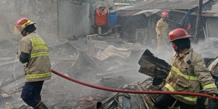 Terungkap Penyebab Kebakaran Lapak Rongsokan di Ciomas Bogor, 1 Orang Alami Luka Bakar