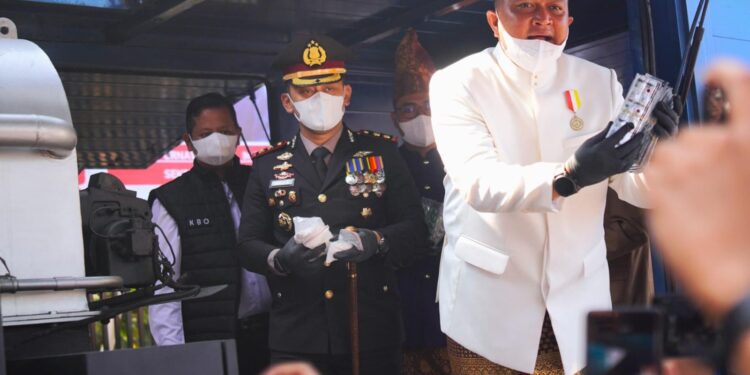 Jutaan Barang Haram Dimusnahkan di Cibinong, Polres Bogor Ungkap 77 Kasus Penyalahgunaan Narkoba