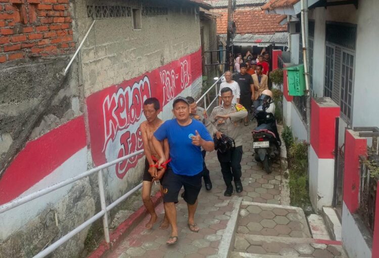 Gagal Curi Motor di Kebon Kelapa Bogor, Pria Asal Jakarta Diamankan Warga