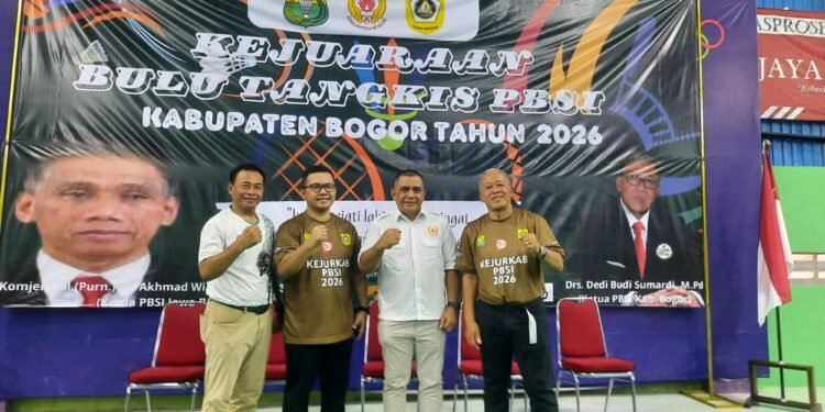 200 Atlet Bulutangkis Berebut Gelar Juara di Kejurkab PBSI Kabupaten Bogor 2026
