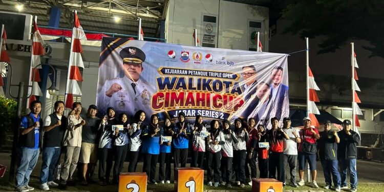 Petanque Kabupaten Bogor Juara Umum Walikota Cimahi Cup, Sabet 2 Emas dan 2 Perak
