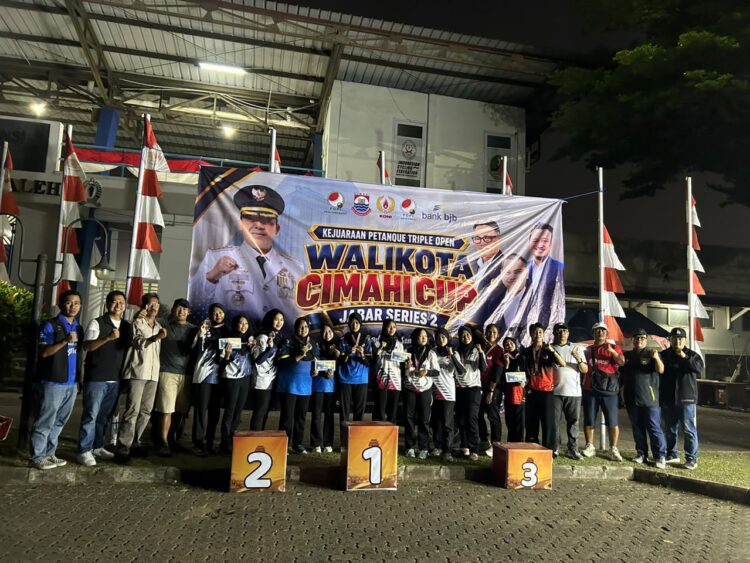 Petanque Kabupaten Bogor Juara Umum Walikota Cimahi Cup, Sabet 2 Emas dan 2 Perak
