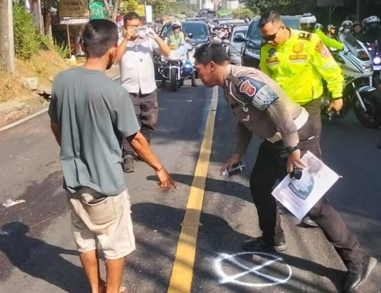 Kronologi Kecelakaan Maut di Jalan Raya Puncak Bogor, Pasutri Tewas Terlindas Truk