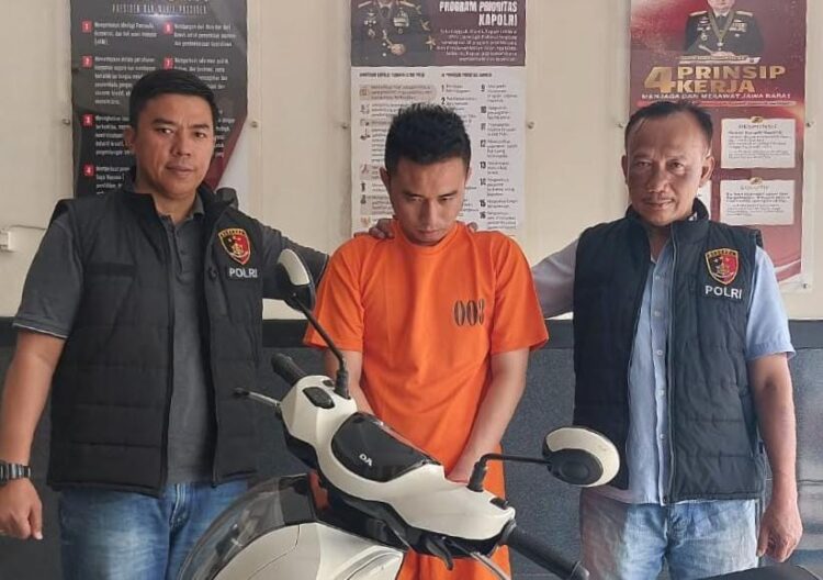Hadeuh! Pria di Gunungputri Diduga Curi Motor hingga Barang Berharga Teman Sendiri, Hasil Penjualan Dipakai Judi Online