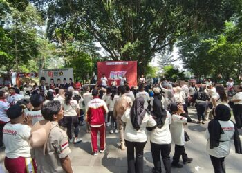 Gerindra Kota Bogor Gelar Fun Walk, 1.500 Kader hingga Tingkat RW Ikut Bergerak
