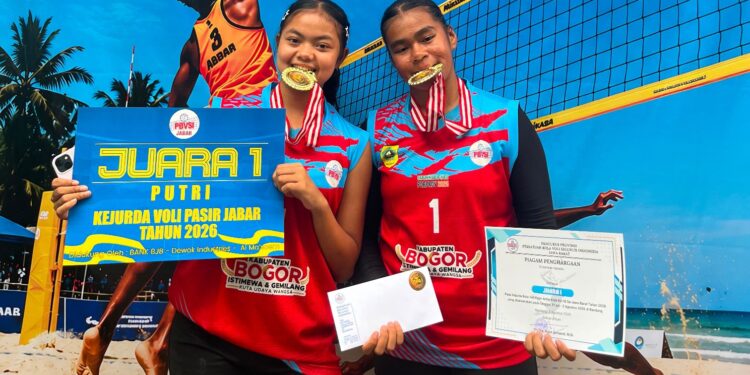 Gemilang! PPOPM Kabupaten Bogor Juara Kejurda Voli Pasir KU 15 Jabar 2026, Taklukkan Kabupaten Bandung di Final