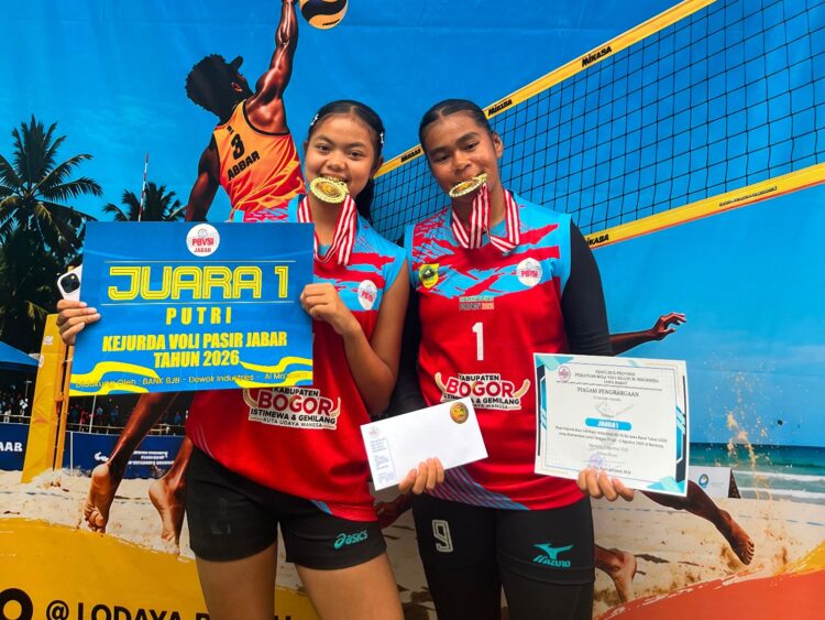 Gemilang! PPOPM Kabupaten Bogor Juara Kejurda Voli Pasir KU 15 Jabar 2026, Taklukkan Kabupaten Bandung di Final