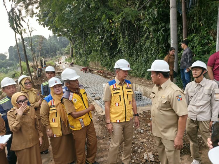 Tinjau Pembangunan Leuweung Batutulis Bogor, Dedie Rachim Kecewa: Ini Harusnya Hutan Kota
