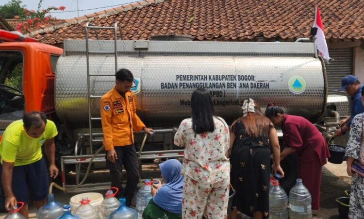 Bencana Kekeringan Meluas di Kabupaten Bogor, 268.869 Warga dari 32 Kecamatan Dilanda Krisis Air Bersih