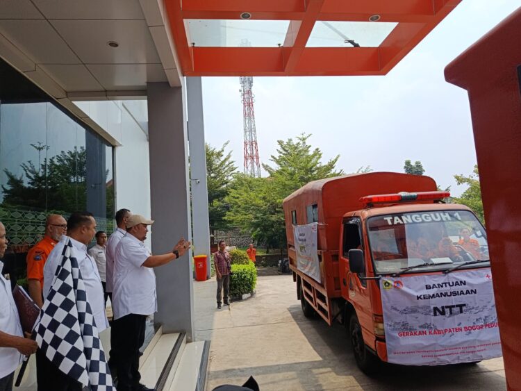 Pemkab Bogor Kirim Bantuan untuk Korban Gempa NTT, Ada Bahan Pokok hingga Uang Tunai Rp500 Juta