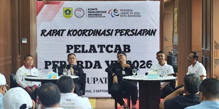Bidik Juara Umum, Kadispora Kabupaten Bogor Minta NPCI Terapkan Sport Science Jelang PEPARDA VII Jabar 2026