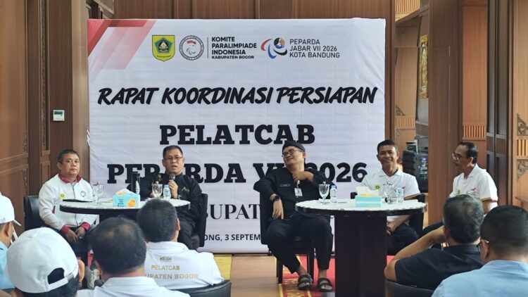 Bidik Juara Umum, Kadispora Kabupaten Bogor Minta NPCI Terapkan Sport Science Jelang PEPARDA VII Jabar 2026