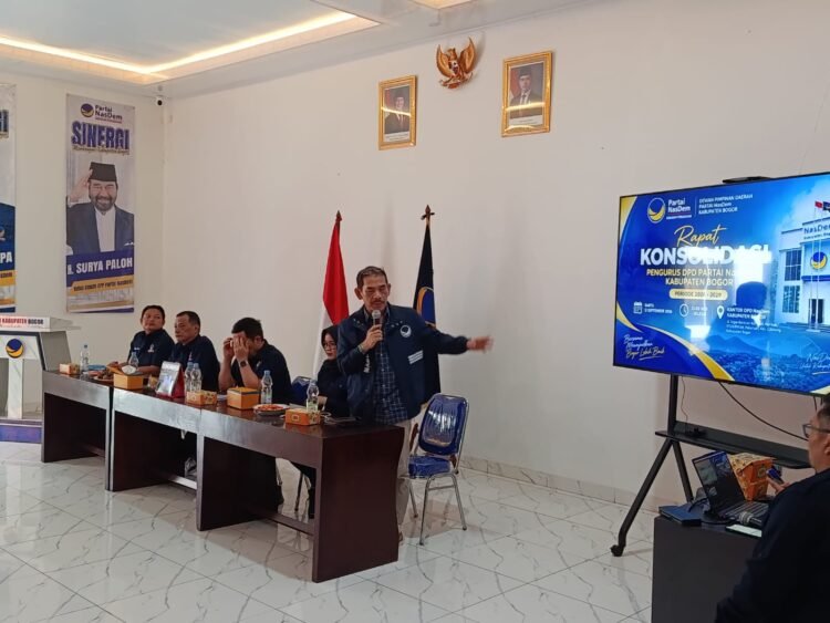 Target Tiga Besar Nasional, NasDem Kabupaten Bogor Mulai Susun Kekuatan Menuju Pemilu 2029, Senior hingga Gen Z jadi Kekuatan Baru