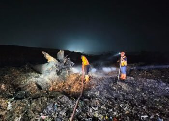 Kebakaran TPA Galuga Bogor Masuk Hari ke-8, Titik Api Tinggal Satu Hektare