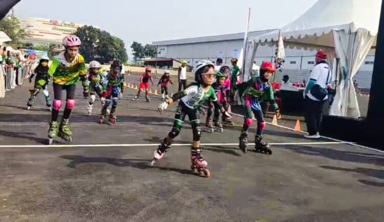 282 Anak Ikuti Festival Sepatu Roda Kabupaten Bogor, Dispora Bidik Bibit Atlet Sejak Dini