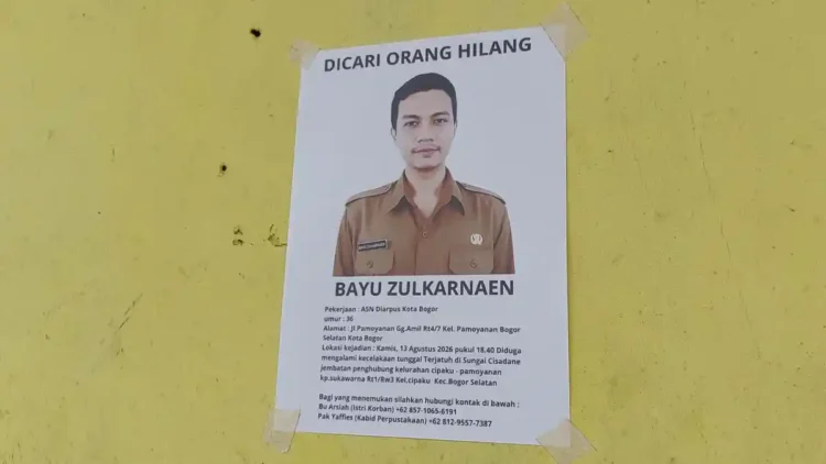 Viral! ASN Pemkot Bogor Hilang di Jembatan Cipaku Dikabarkan Ada di Sukabumi, Dedie Rachim: Kita Tunggu Polisi
