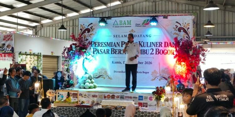 Sentra Kuliner Pasar Jambu Dua Bogor Resmi Dibuka, 184 Tenant Siap Sambut Pecinta Kuliner