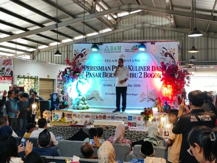 Sentra Kuliner Pasar Jambu Dua Bogor Resmi Dibuka, 184 Tenant Siap Sambut Pecinta Kuliner