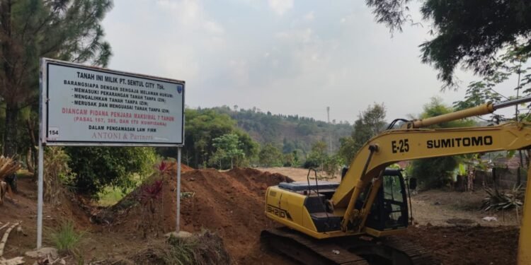 Warga Bojong Koneng Ancam Polisikan Sentul City, Protes Pekarangannya Dimasuki Alat Berat hingga Digarap