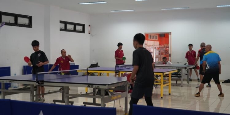 Para Tenis Meja NPCI Kabupaten Bogor Bidik Juara Umum di Peparda Jabar 2026