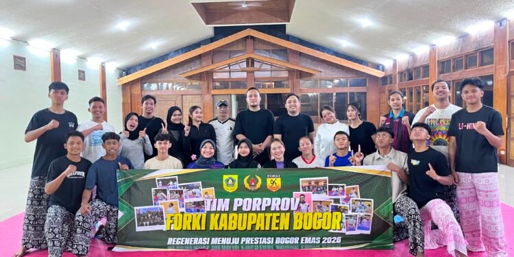 100 Persen Atlet Lokal, FORKI Kabupaten Bogor Bidik 3 Emas di Porprov Jabar 2026
