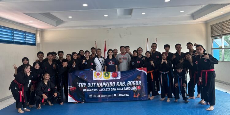 13 Atlet Hapkido Kabupaten Bogor Siap Tempur di Porprov Jabar 2026, Bidik 3 Emas