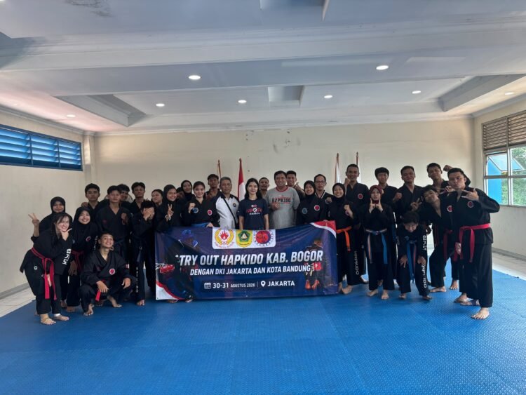 13 Atlet Hapkido Kabupaten Bogor Siap Tempur di Porprov Jabar 2026, Bidik 3 Emas