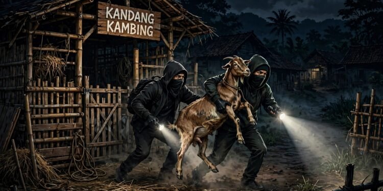 Misteri Hilangnya Kambing Warga di Bojonggede, Lima Hilang dan Dua Lainnya Ditemukan Tinggal Jeroan