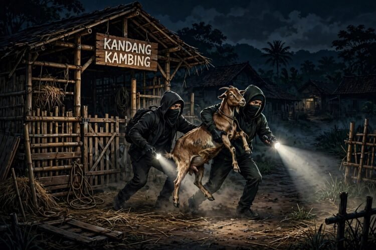 Misteri Hilangnya Kambing Warga di Bojonggede, Lima Hilang dan Dua Lainnya Ditemukan Tinggal Jeroan