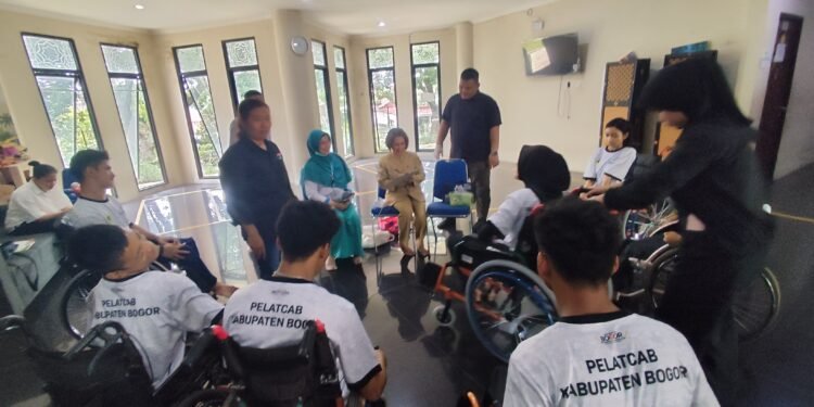 Kondisi Atlet SOD dan NPCI Kabupaten Bogor Dipantau Tim Kesehatan Jelang Peparda Jabar 2026