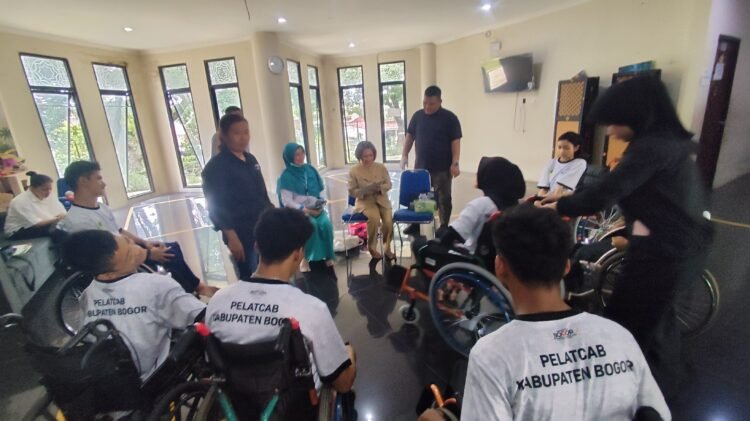Kondisi Atlet SOD dan NPCI Kabupaten Bogor Dipantau Tim Kesehatan Jelang Peparda Jabar 2026