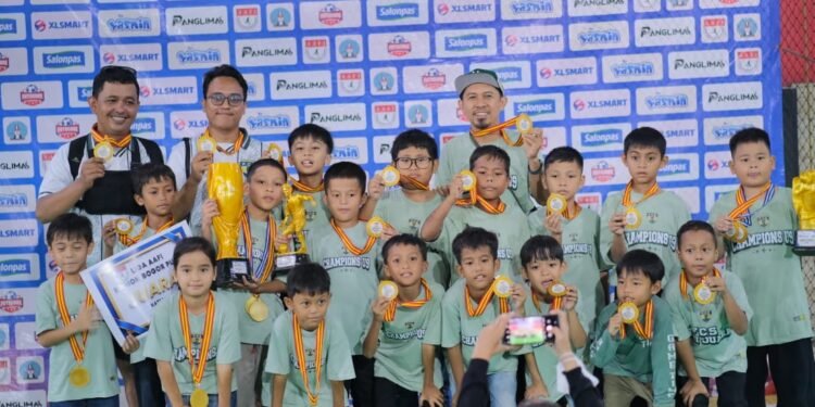 Tampil Gemilang! Futsal Citeureup School Borong 3 Gelar Juara di Liga AAFI Regional Bogor Pusat